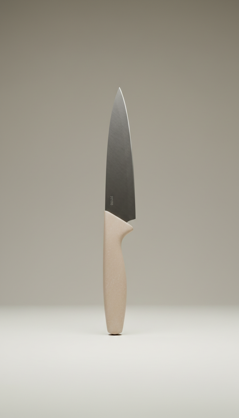 Minimalist Ergonomic Kitchen Knife